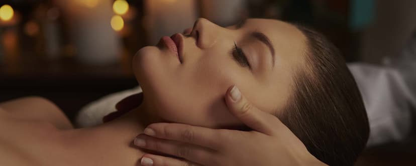 woman-facial woman receiving a facial treatment at spavia day spa